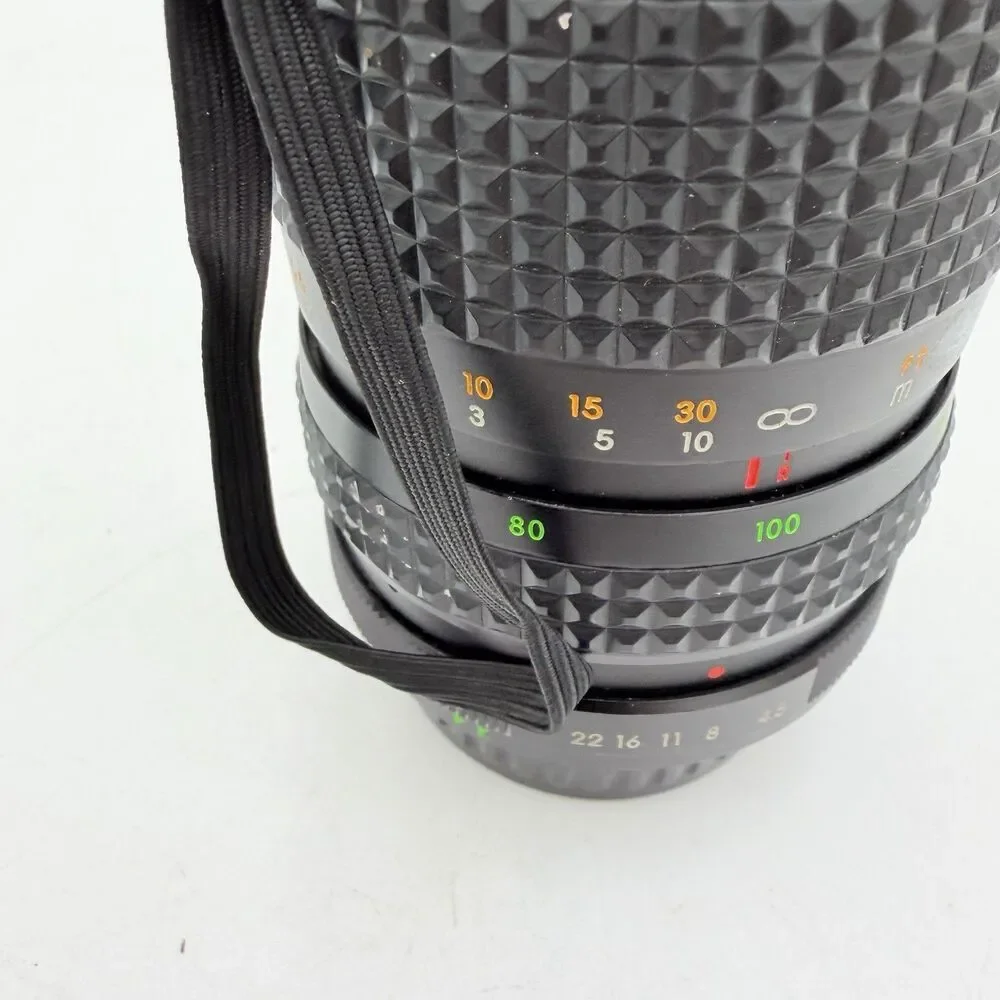 JCPenney 80-200mm f/4.5 Macro Telephoto Zoom Lens Manual Focus 55mm with case